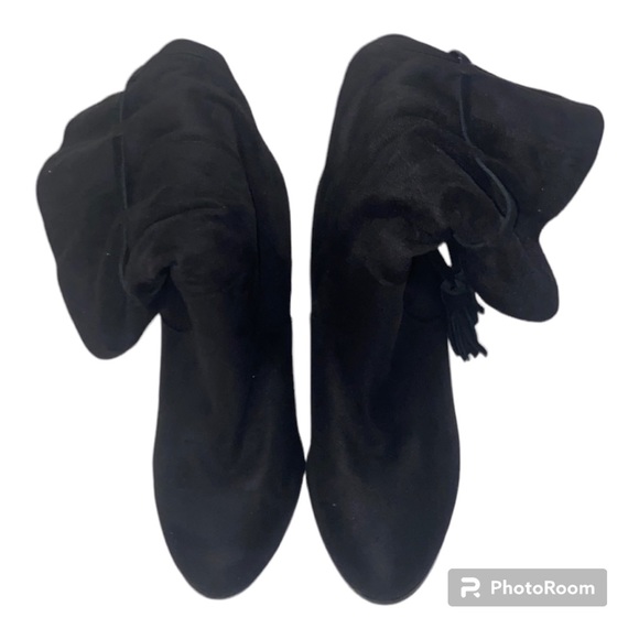 BLACK BOOTS SIZE 9 - Picture 7 of 8